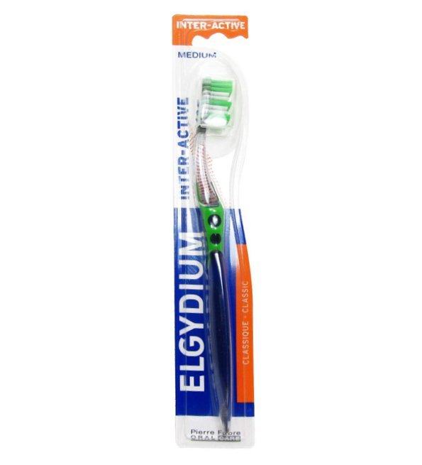ELGYDIUM Elgydium Interactive – Brosse à dents Medium - Image 1