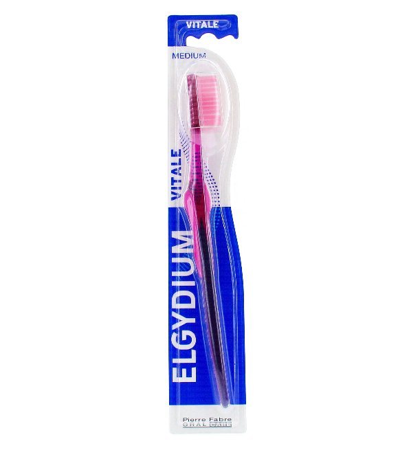 ELGYDIUM Elgydium Vitale – Brosse à dents Medium - Image 1