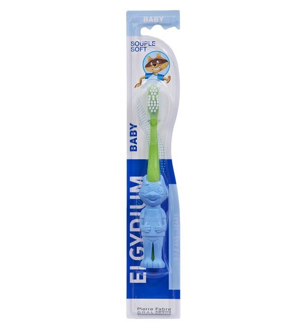 ELGYDIUM Elgydium Baby – Brosse à dents 0-2 Ans - Image 1