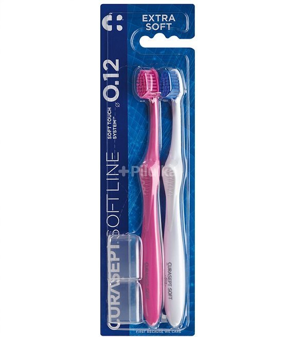 CURASEPT CURASEPT BROSSE À DENTS EXTRA SOFT 012 PACK - Image 1