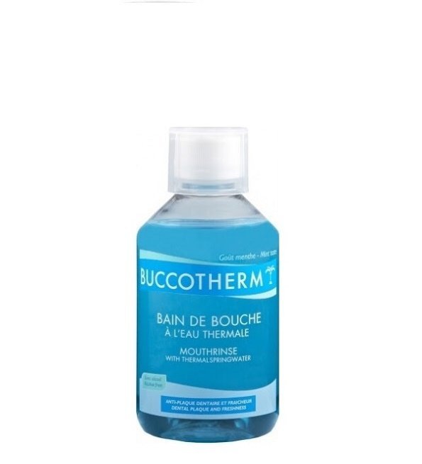 BUCCOTHERM Buccotherm Bain de Bouche Bleu sans Alcool 300ml - Image 1