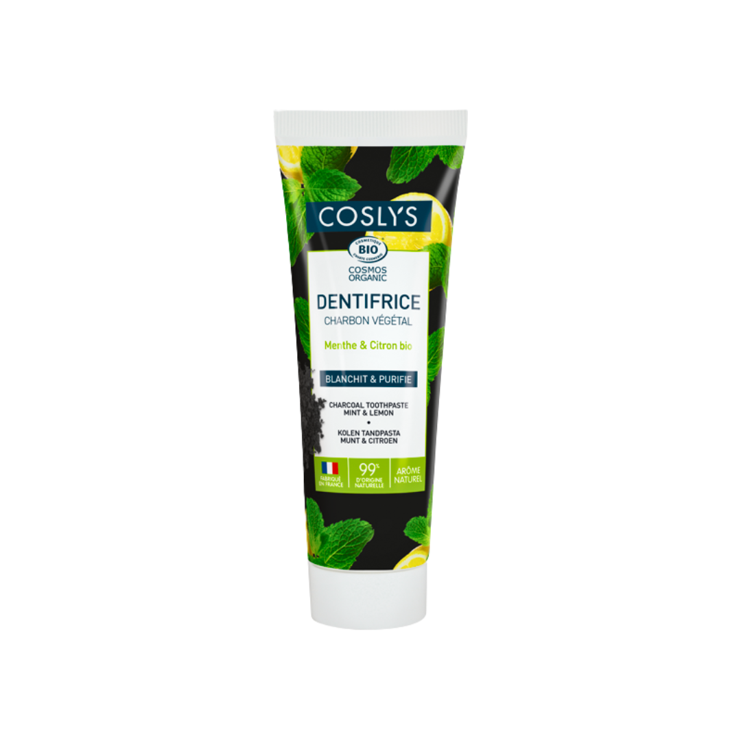 Coslys Coslys Dentifrice Charbon Vegetal 75ml - Image 1