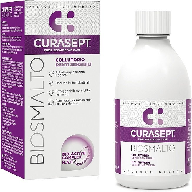 CURASEPT Curasept Bain de Bouche Biosmalto Sensitive 300ml - Image 1