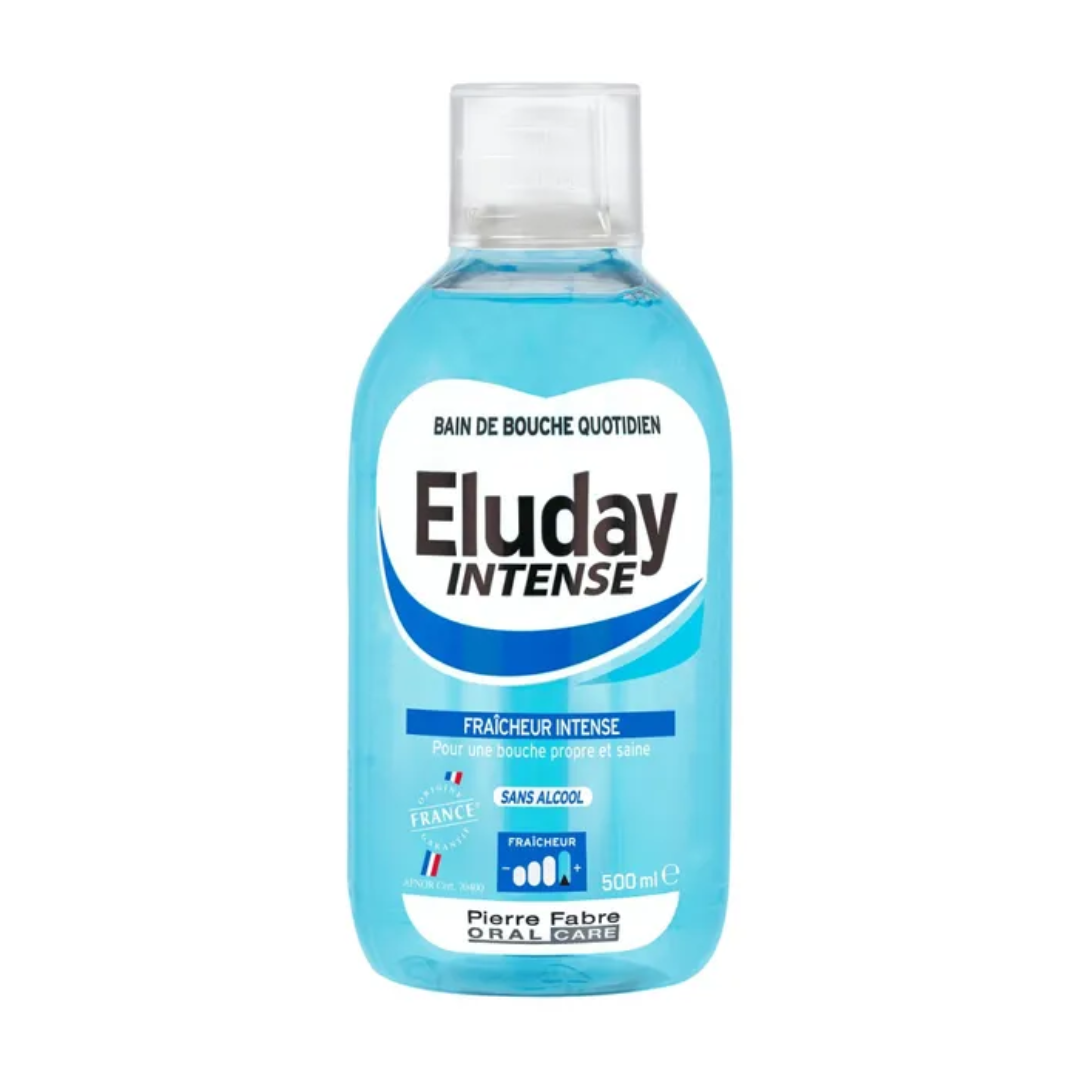 ELGYDIUM Eluday Bain de Bouche Fraicheur Intense 500ml - Image 1