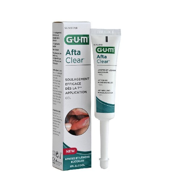 GUM Gum Aftaclear Gel 10ml - Image 1