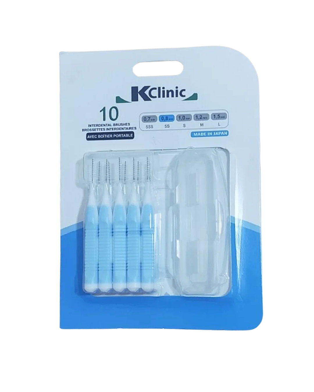 KIN Kin Clinic Brossettes Interdentaire 0.8 mm 10 Unites - Image 1