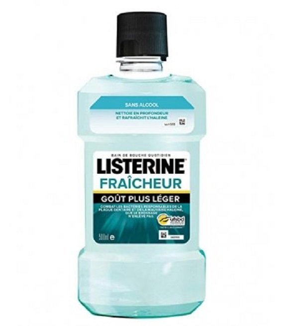 LISTERINE LISTERINE BAIN DE BOUCHE FRAICHEUR SANS ALCOOL 250ML - Image 1