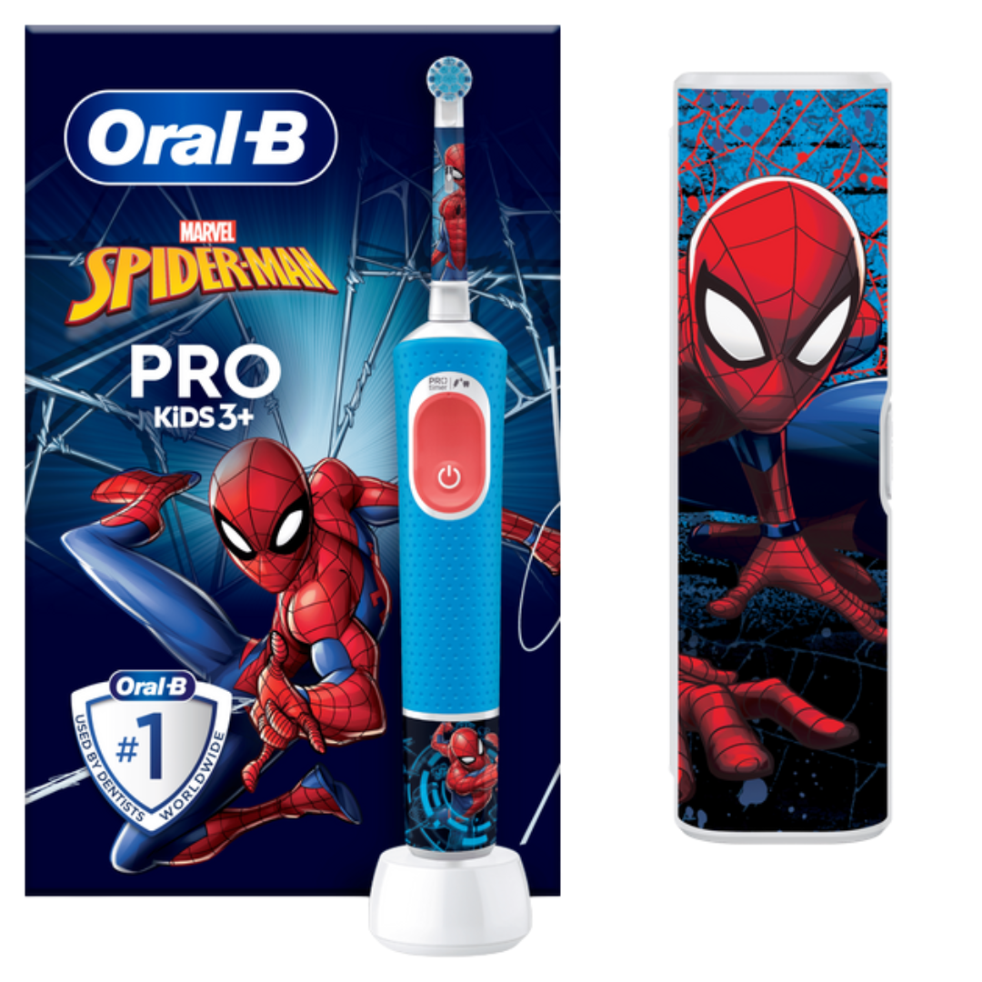 oral-B Oral-B Brosse A Dents Rechargeable kids Spiderman +3ans - Image 1