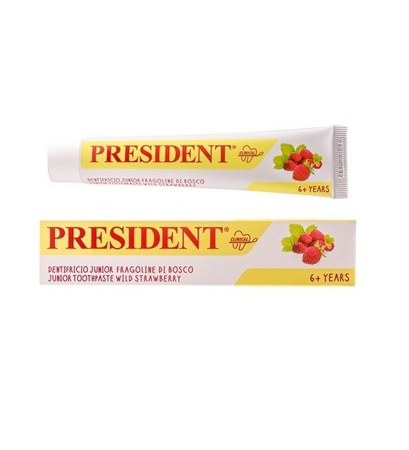 PRESIDENT president dentifrice junior 6+ Fraise - Image 1