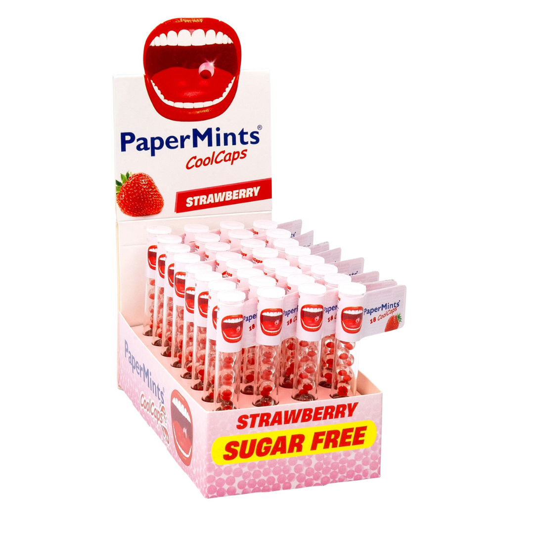 PAPERMINTS Papermints 18 Cool Caps Fraise - Image 1