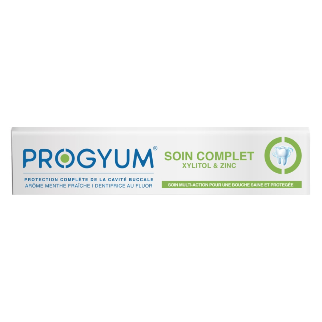 Progyum Progyum Dentifrice Soin Complet Xylitol & Zinc – 75ml - Image 1