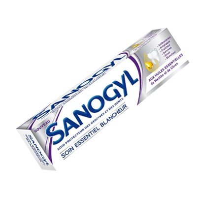 Sanogyl Sanogyl soin essentiel Dentifrice Blancheur 75ml - Image 1