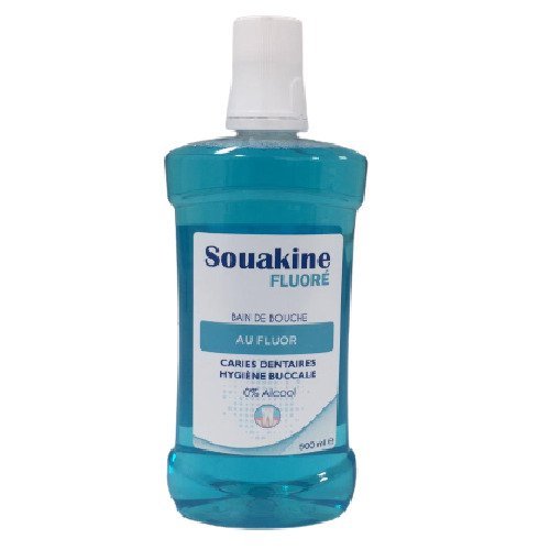 SOUAKINE SOUAKINE BAIN DE BOUCHE FLUOREE 500ML - Image 1