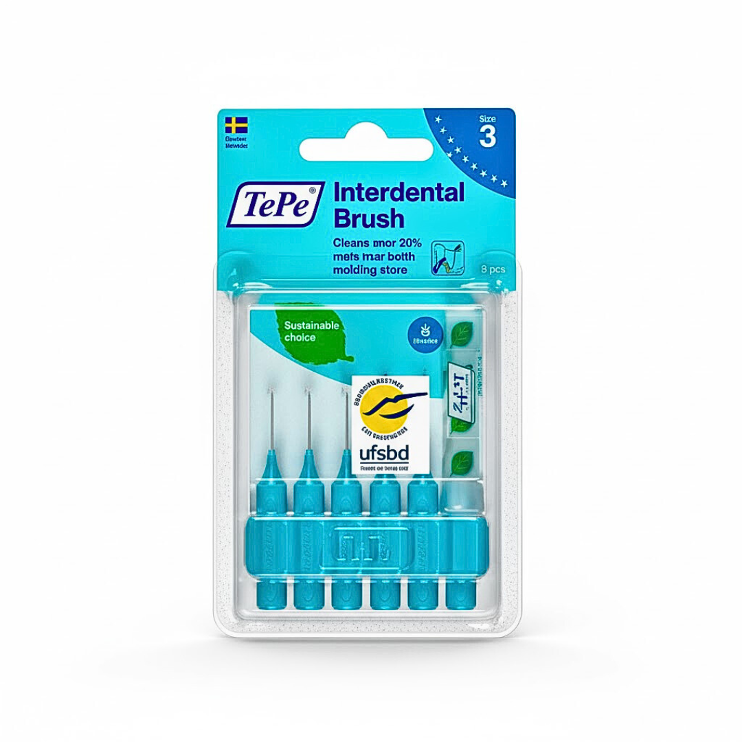 Tepe Tepe Interdental Brush Original Bleu 0.6mm Taille 3 -6 Pieces - Image 1