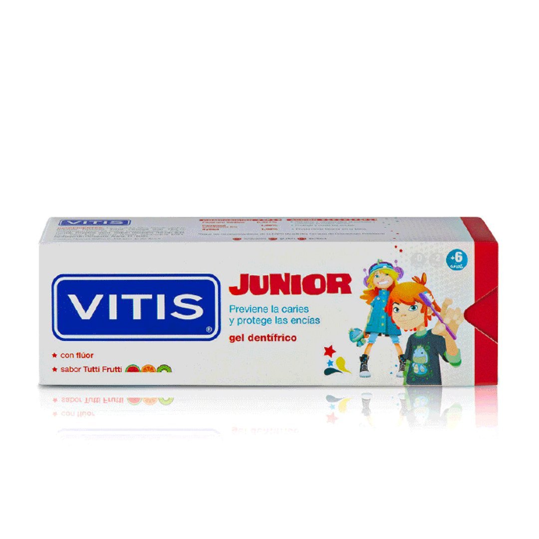 VITIS Vitis Dentifrice Gel Junior +6ans 75ml - Image 1