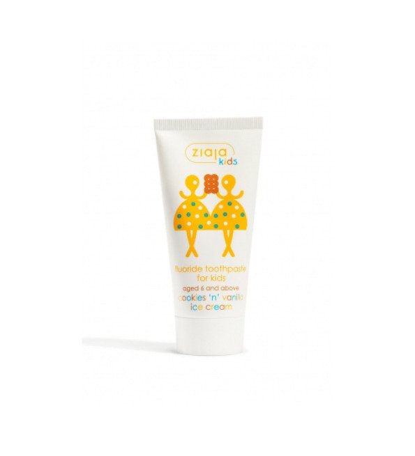 ZIAJA Ziaja Kids Dentifrice Cookies Et Vanilla 6ans 50ml - Image 1