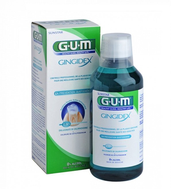 GUM GUM GINGIDEX BAIN DE BOUCHE 300ML - Image 1