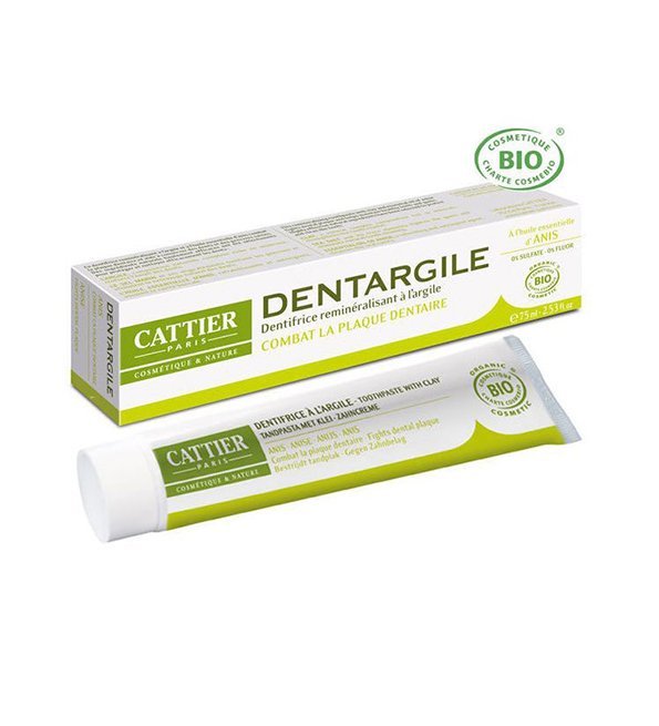 Cattier Cattier Dentargile Dentifrice Anis 75ml - Image 1