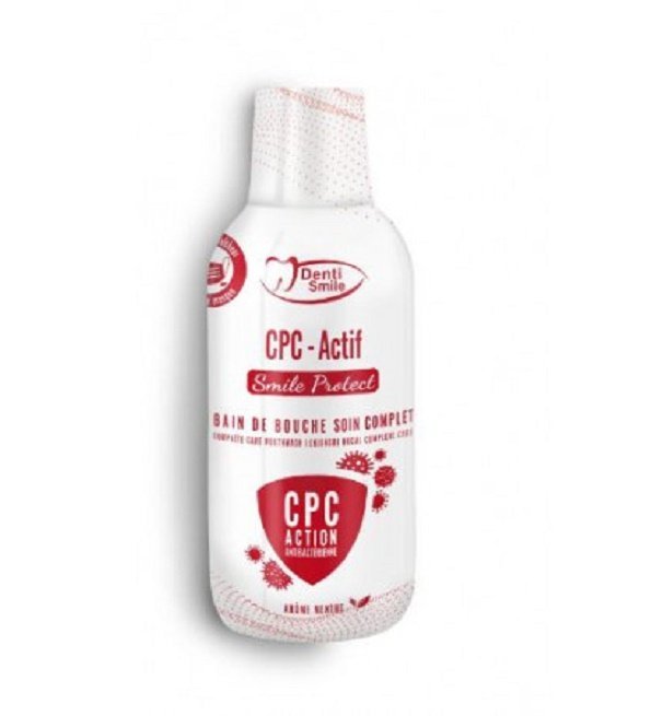 DENTI SMILE Denti-smile Bain de bouche CPC-Actif 300ml - Image 1