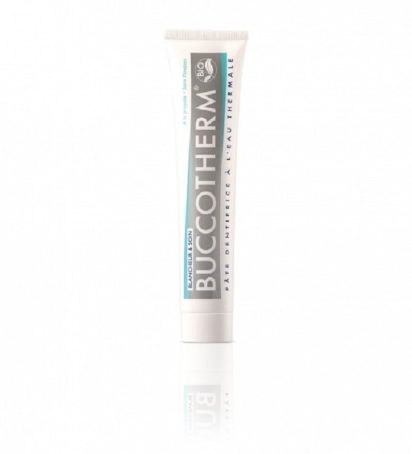 BUCCOTHERM BUCCOTHERM DENTIFRICE BLANCHEUR ET SOIN BIO 75ML - Image 1