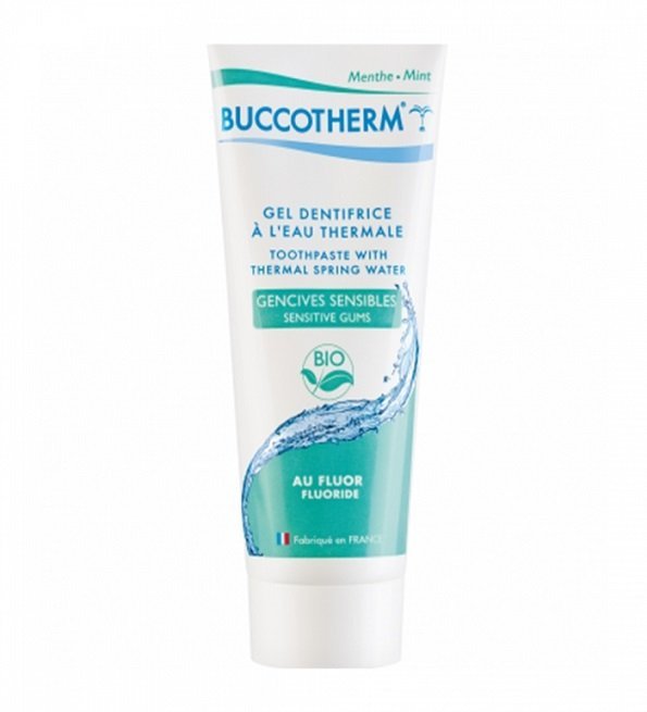 BUCCOTHERM BUCCOTHERM GEL DENTIFRICE BIO GENCIVES SENSIBLES AVEC FLUOR 75ML - Image 1