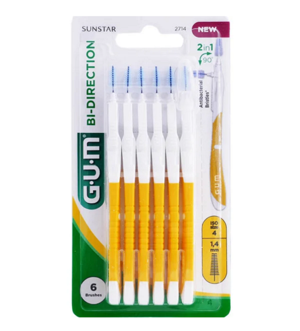 GUM Gum Bi-Direction Brossestte Fine 1.4mm 2714 - Image 1
