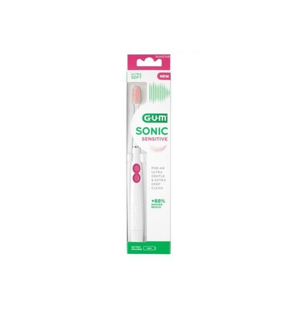 GUM Gum Brosse à dent sonic Sensitive Ultra soft 4101 - Image 1