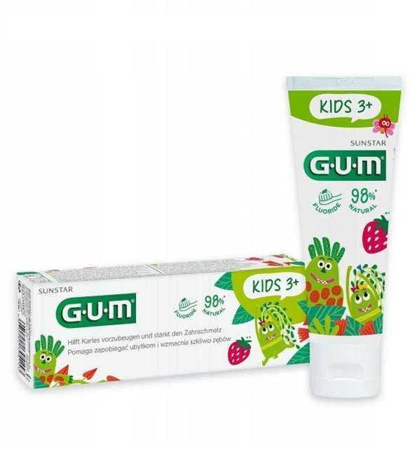 GUM Gum Dentifrice Kids 3ans+ 50ml - Image 1