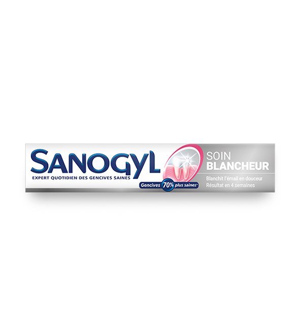 Sanogyl Sanogyl Dentifrice Blancheur et soin 75ml - Image 1